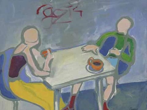 Rozhovor u kávy (Coffee Conversation), 1997