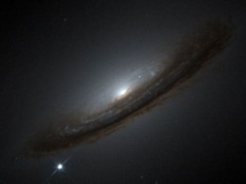Supernova 1994D na okraji galaxie NGC 4526
