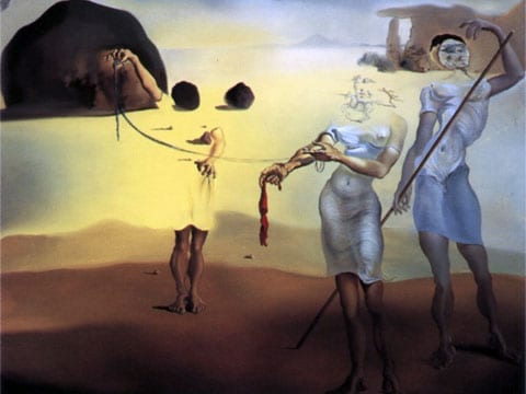 Enchanted Beach with Three Fluid Graces