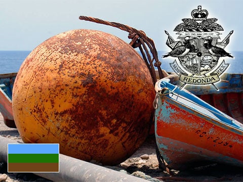Vlajka a znak Redondy podle
verze krále Roberta Lysého